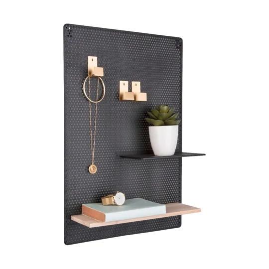 Present Time Perky Mesh Memoboard - Black