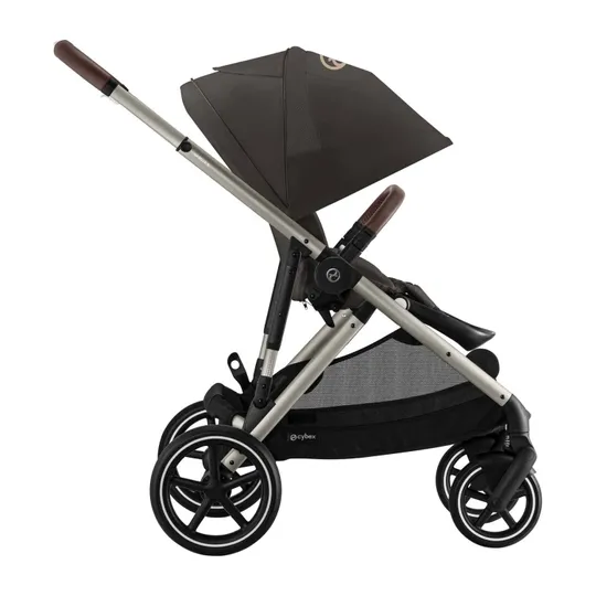 Cybex Gazelle S Kinderwagen - Taupe - Chocolate Brown / Brown
