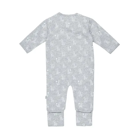 Feetje Giraffe Strampelanzug Grey Melange Gr. 56