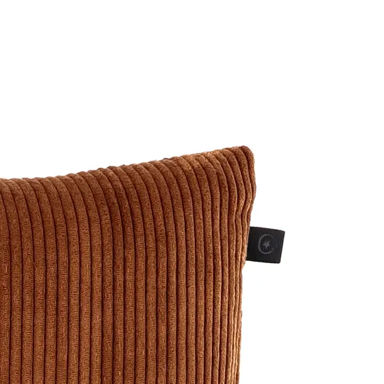 Overseas Ripp Kissen - 45 x 45 cm - Copper