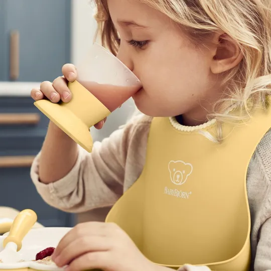 BabyBjörn Essgeschirr Pastellgelb