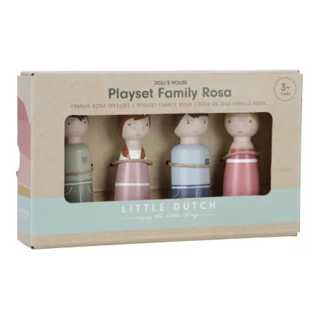 Little Dutch Ergänzungsset Puppenhaus - Familie Rosa