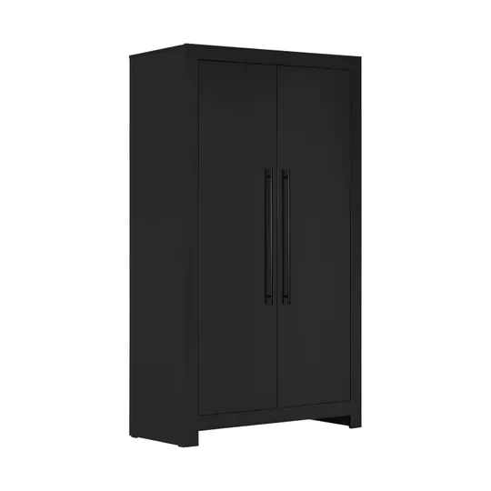 Europe Baby Vittoria III Kleiderschrank 2-türig Schwarz