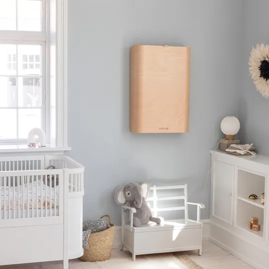 Sebra Wall Moun. Changing Table, Wood