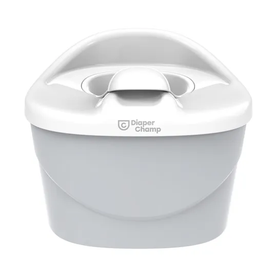 DiaperChamp 3-in-1 Potty - Silver