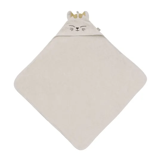 Jollein Badcape Dier - Badstof - 75x75 cm - Charlie