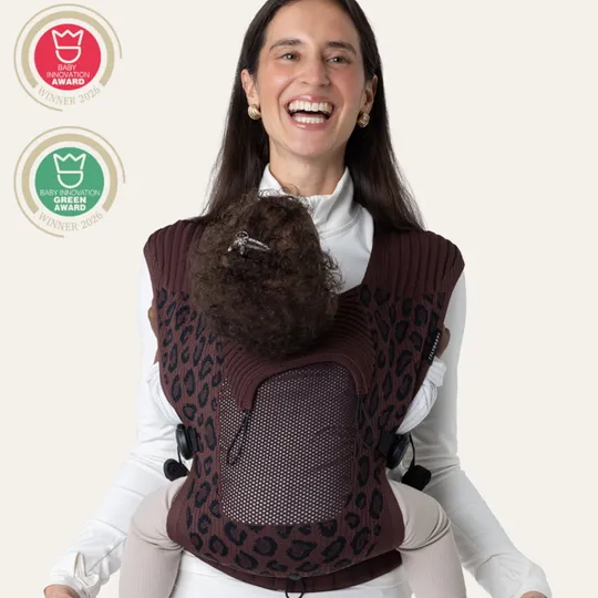 Flybaby Babydraagzak Dark Leo