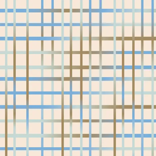 Bibelotte Tapete – Gitter Blau