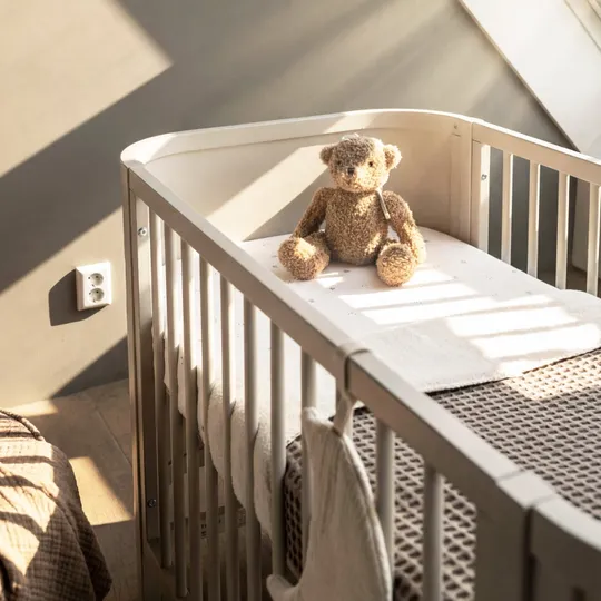 Bopita Heya Babybett - 60 x 120 cm - Oatmeal