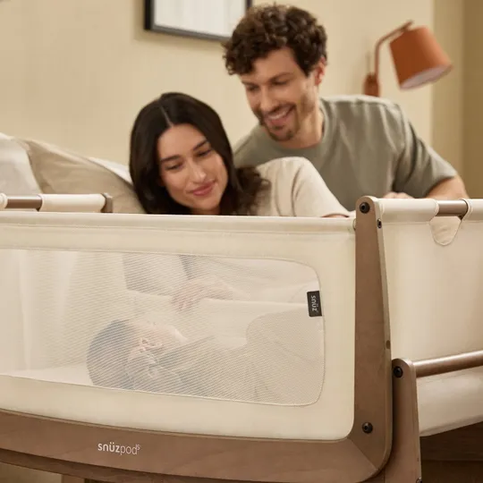 Snüz Beistellbett SnüzPod⁵ - Walnut 