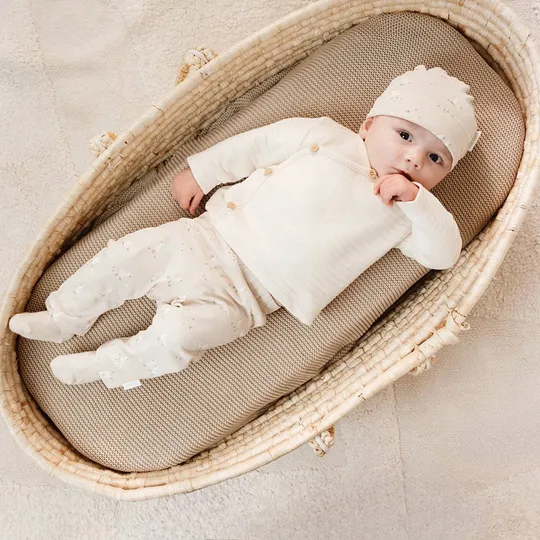 Little Dutch Leggings - Little Goose - Größe 62 - Beige