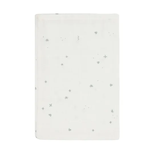 Jollein Twinkling Waschlappen - 3 Pack - 15 x 20 cm - Hydrophil - Sea Green