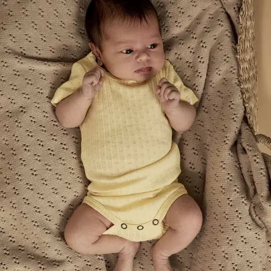Lil’ Atelier Babybody - Größe 74- Sunlight