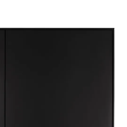Kidsmill Boutique Kleiderschrank 2-Türig Schwarz Matt