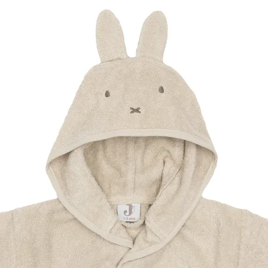 Jollein Frotteebademantel Miffy Warm Sand 1-2 Jahre