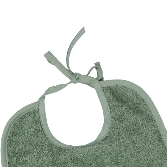 Babypark Lätzchen zum Binden Grün