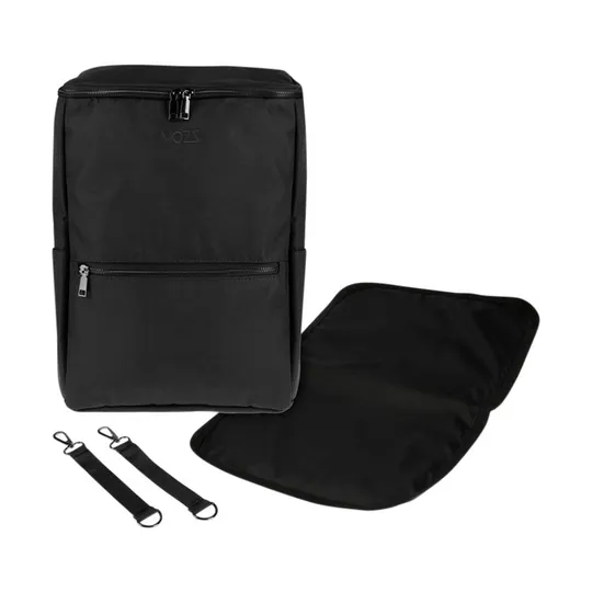 Mozz Bags Lux Largo Rucksack - Schwarz