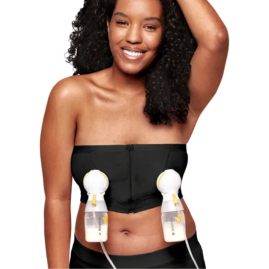 Medela Hands-Free Abpump-BH - Gr. S - Schwarz