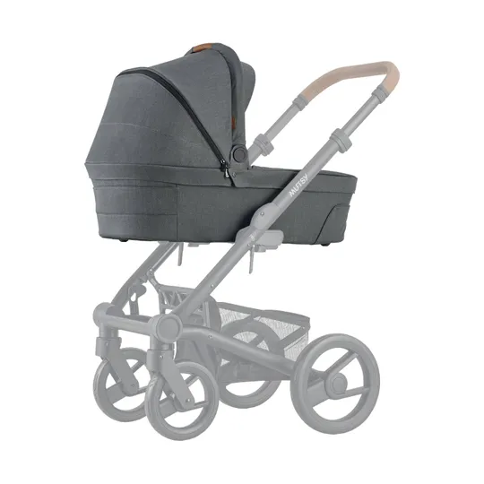 Mutsy Nio Liegewanne – Grey / Cognac