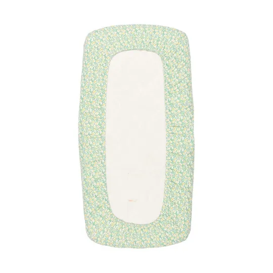 Koeka Spannbettlaken Wiege - Meadow - 40 x 80 cm - Off White