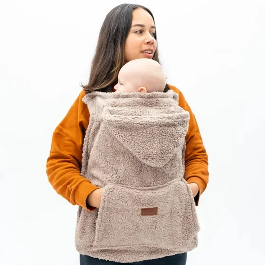 ByKay Bezug Teddy Taupe One Size