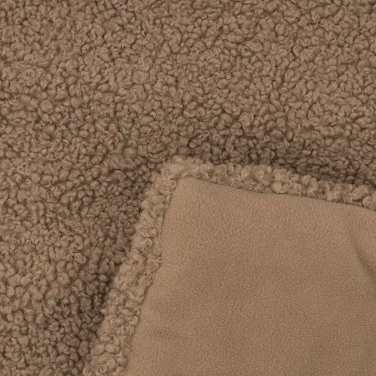 Jollein Curlé Laufstallteppich - 75 x 95 cm - Dark Hazel
