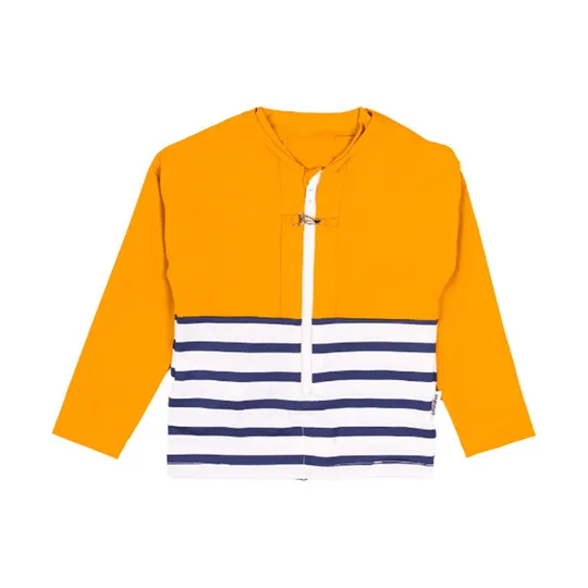 Floatee Anti-Ertrinken T-Shirt Langarm - 2 Jahre - Gelb