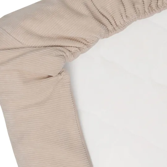 Witlof For Kids Velvet Rib Tuck-Inn Bettdecke - Soft Sand