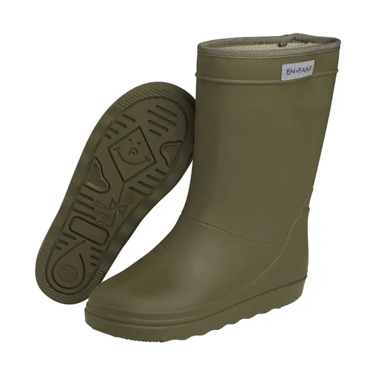 EnFant Regenstiefel – Solid – Größe 31 – Ivy Green