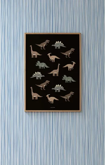 Studio Ditte Dinosaurier Poster - 50 x 70 cm