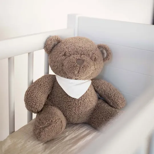 Kidslabel Teddybär - Large - Clay