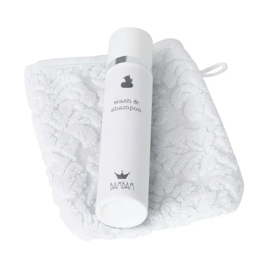 Bambam Geschenkbox Wash, Shampoo und Handtuch
