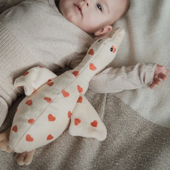 Flow Amsterdam Herzschlag Kuscheltier - Liva Hearts Limited - Beige