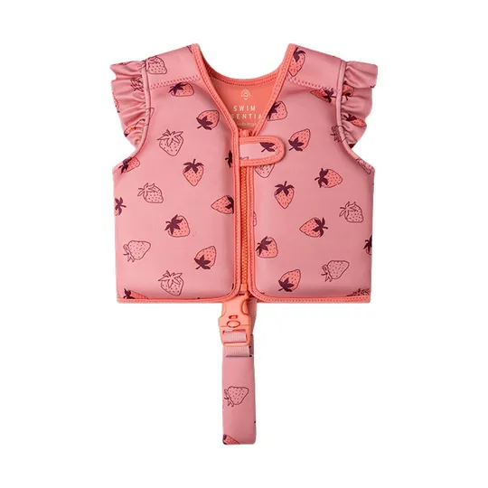Swim Essentials Schwimmweste - Strawberry Fields - 1-2 Jahre - 11-15 kg