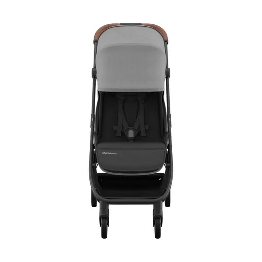 UPPAbaby Buggy - MINU V3 - Greyson Carbon Rahmen Mit Braun Leder