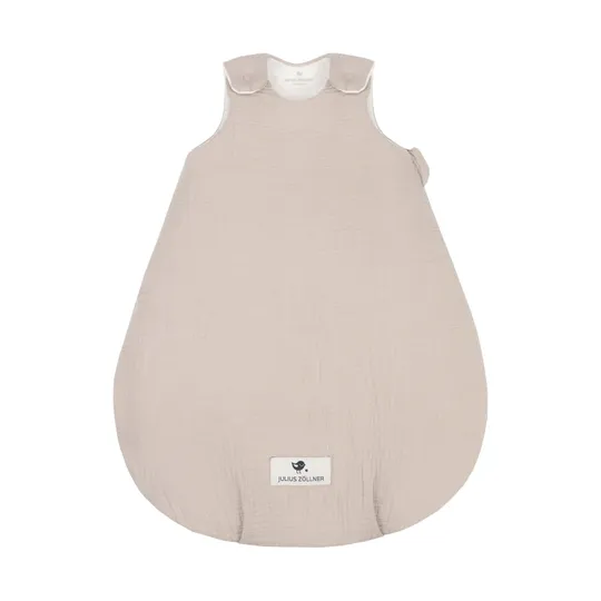 Julius Zöllner Muslin Babyschlafsack - Sand - Größe 62/68