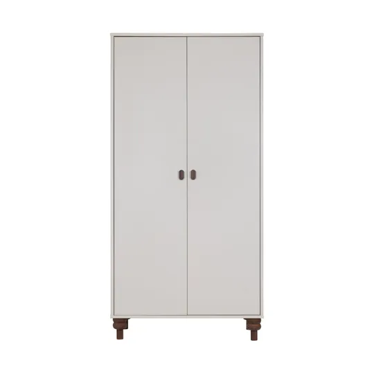 Europe Baby Olivia Kleiderschrank - 2-Türen - Oatmeal - Bold