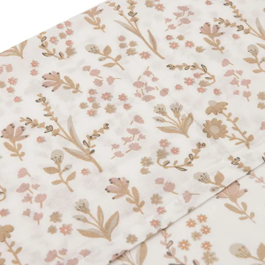 Jollein Bloomy Laken Wiege - 75 x 100 cm