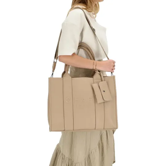 Charm London Laptoptasche / Wickeltasche – Bond – Sand