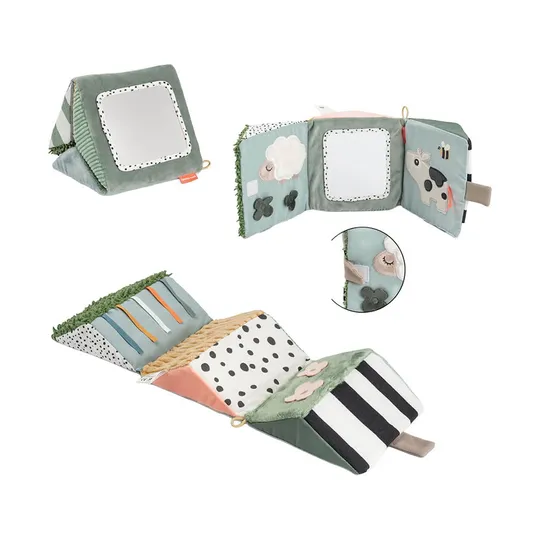 Done by Deer Faltbarer Sensorikspiegel – Tiny Farm Colour Mix