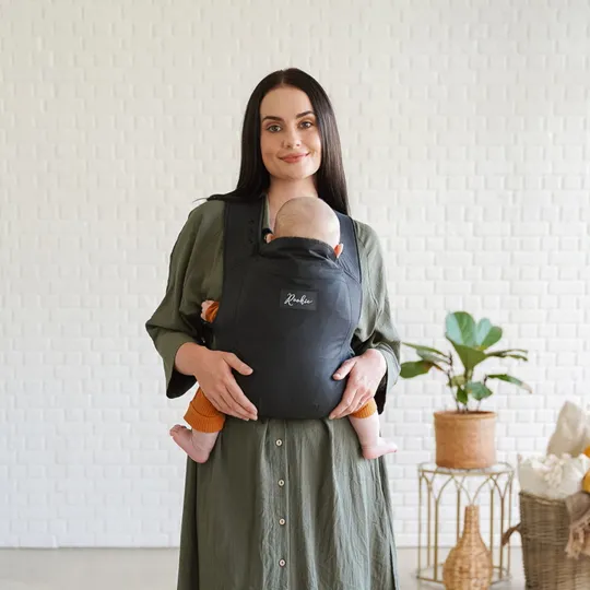 Rookie Premium Babytrage – Black