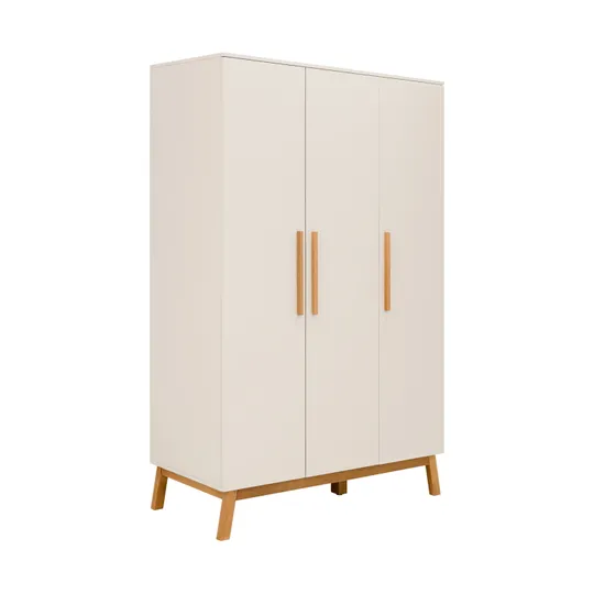 Bopita Kaleo Kleiderschrank 3-türig - Rose Wood