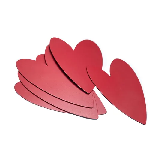Groovy Magnets - Herzmagnete - 5 Stück