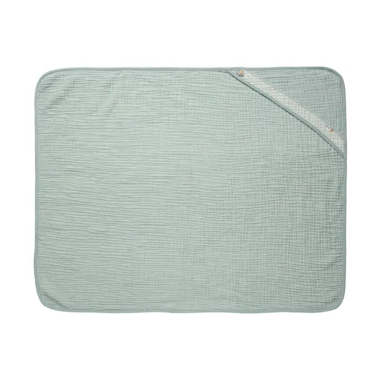 Bebe-Jou Pure Cotton Badecape Green