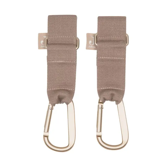 Jollein Taschenhaken Kinderwagen - Milky Coffee