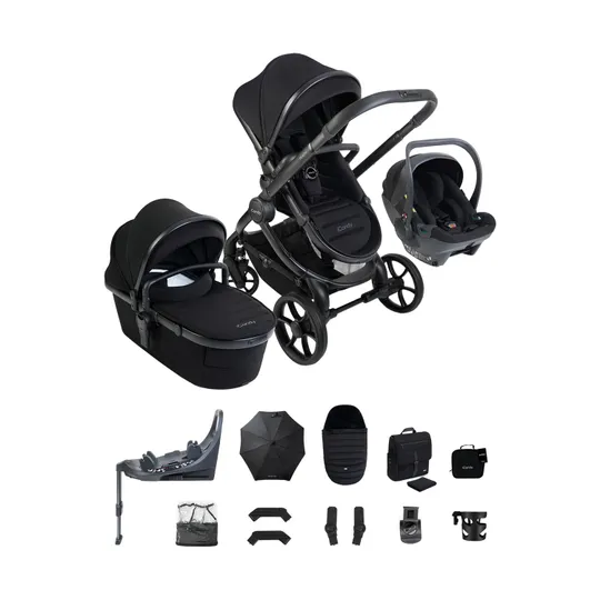 ICandy Peach 8 Kinderwagen 3-in-1 - Complete Travel Bundel - Black
