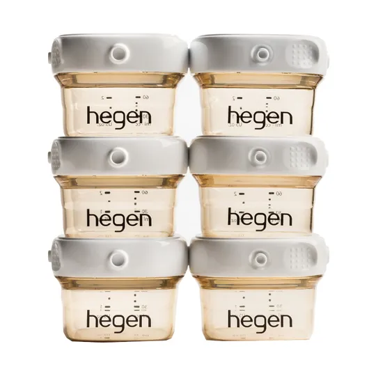 Hegen PCTO™ 60ml/2oz Breast Milk Storage PPSU (6-pack)