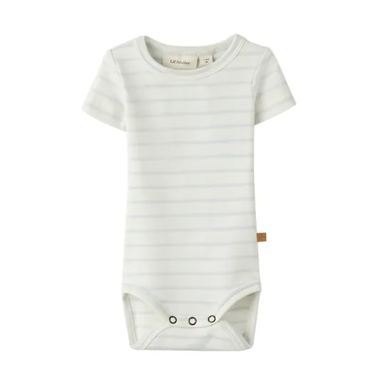 Lil’ Atelier Air Babybody - Größe 62 - Coconut Milk