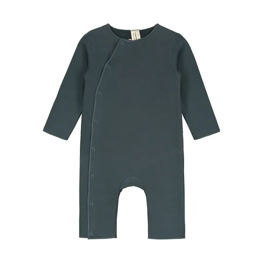 Gray Label Strampler - Blue / Grey - 3-6 Monate