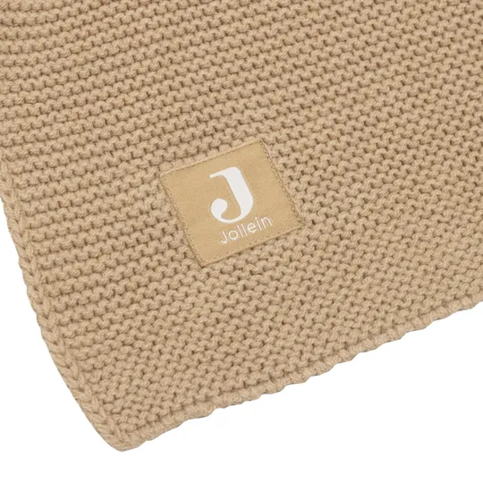 Jollein Deken Wieg 75x100cm Basic Knit - Hazel - 516-511-68231